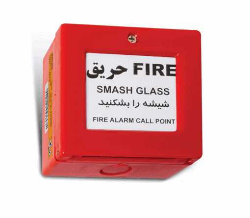 شستی چراغ دار پالسی قرمز  آریاک ACP_P